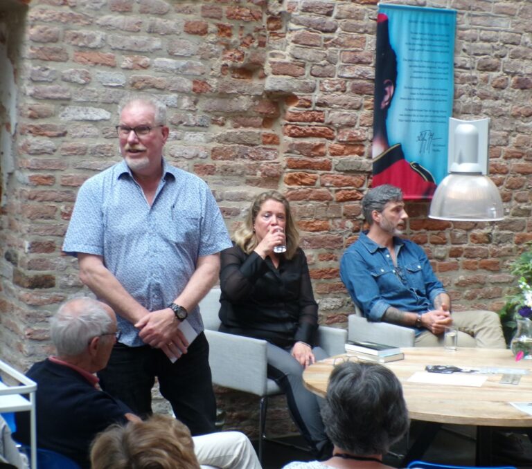Het literaire toetje was dit keer Lex Paleaux