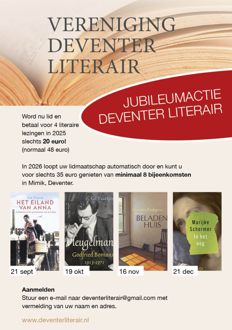 Jubileumactie: met een fikse korting het jaar uit
